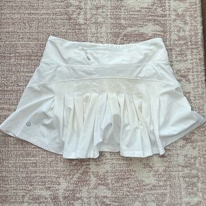 White Lululemon Tennis Skirt